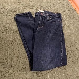 Madewell size 2 short dark wash high waisted skinny jean